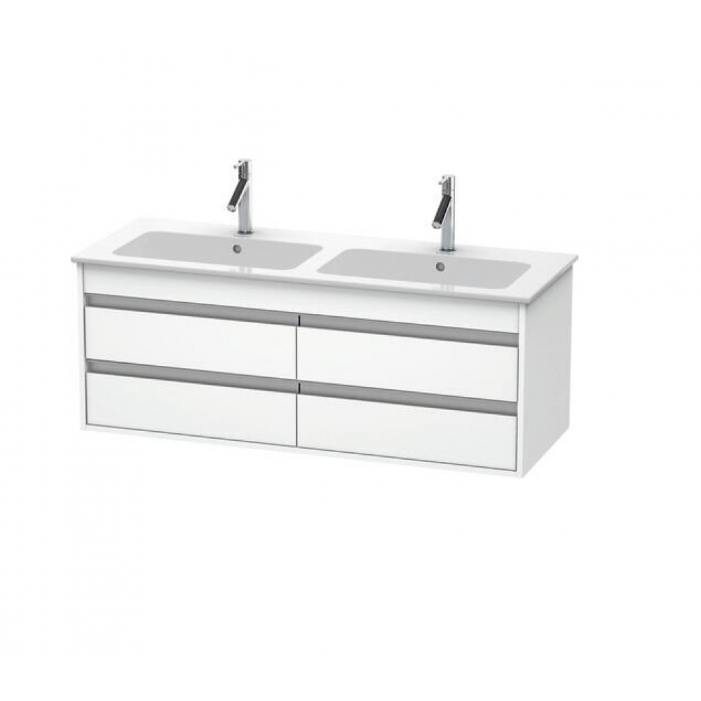 Тумба под раковину, Duravit, Ketho, шгв 1270*475*480, раковина-необходимо заказать, цвет-графит матовый