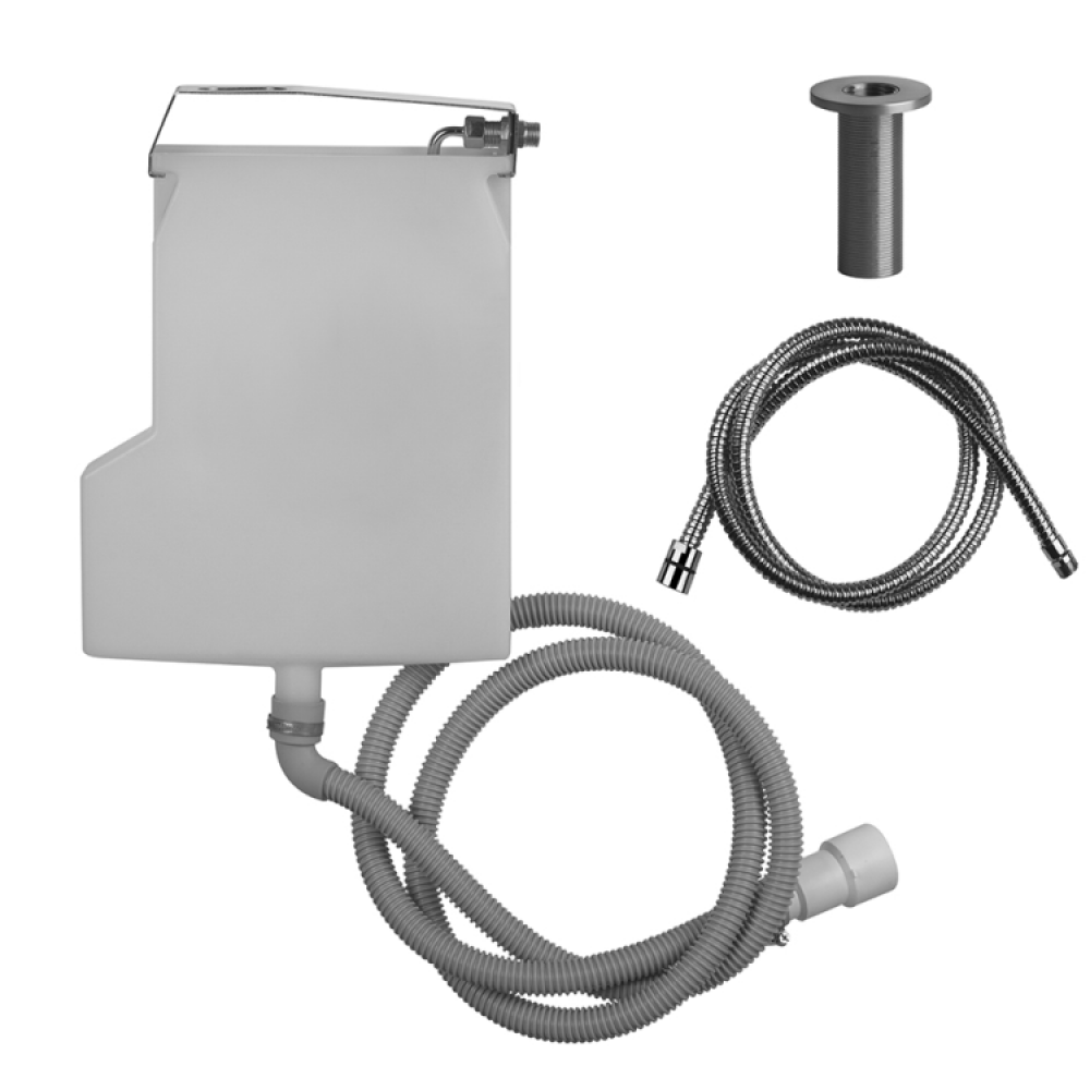 Система сбора воды для ручного душа, Gessi, BATH-SHOWER 316, цвет-Warm Bronze Br. PVD