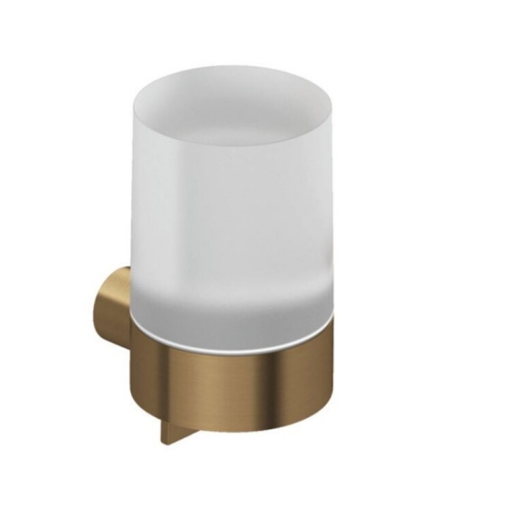 Дозатор для жидкого мыла, Kludi, VELA R, шгв 78*98*126, цвет дозатора-бронза брашированная