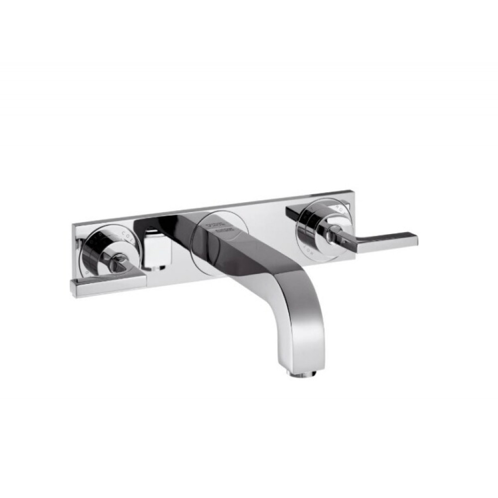 Смеситель для раковины, Hansgrohe, Axor Citterio, цвет-шлифованное золото