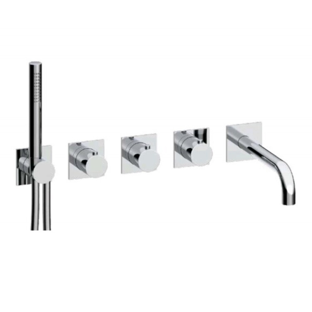 Смеситель для ванны и душа, Almar, цвет-хром (Товар заказной, возврату не подлежит)