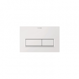 Клавиша смыва, Kludi, UNIFIX, для унитаза, шгв 244*9,3*160, подходит к Geberit Sigma, цвет-белый матовый