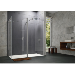 Дверь, Huppe, Design Pure, шв 990*2000, черный, цвет стекла-прозрачный