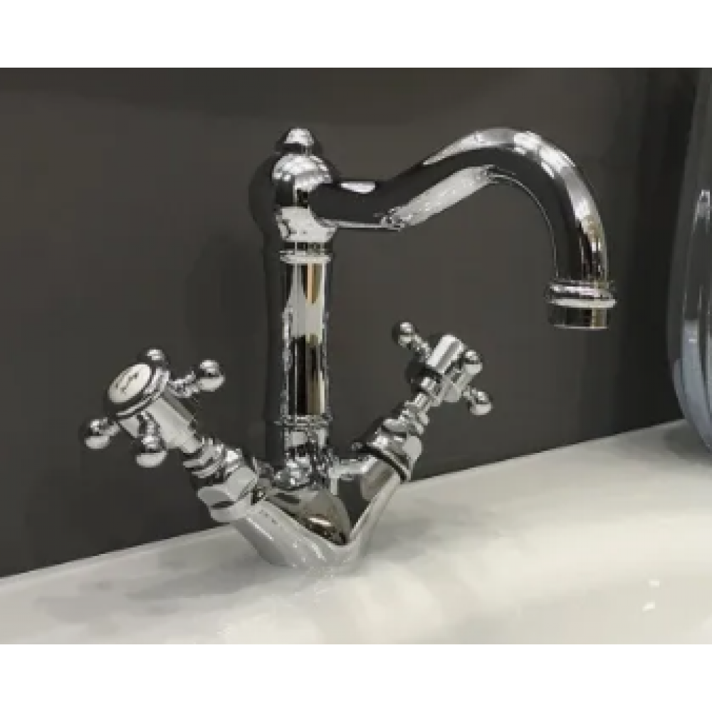 Смеситель для раковины, Nicolazzi, Half Dome, цвет-Chrome