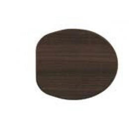 Сиденье для унитаза, Scarabeo, Castellana, шг 390*520, цвет-дерево/бронза