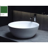 Раковина, Salini, ALDA 02, шгв 425*425*155, отверстия для смесителя-отсутствуют, цвет внутри и снаружи-RAL6002 матовый