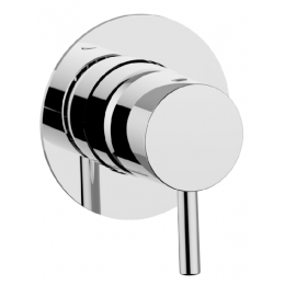 Смеситель для душа, Cisal, Less New, цвет-Matt Black