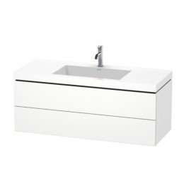 Тумба под раковину, Duravit, L-Cube, шгв 1200*480*500, раковина-в комплекте, цвет-бетонно-серый матовый
