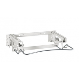 Крепеж, Nofer, с подъемным пневматическим механизмом, для раковины, цвет-белый