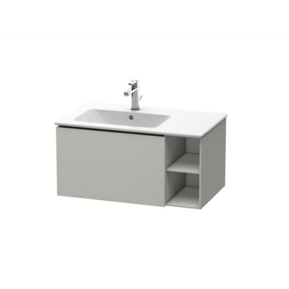 Тумба под раковину, Duravit, L-Cube, шгв 820*481*400, раковина-необходимо заказать, цвет-бетонно-серый матовый
