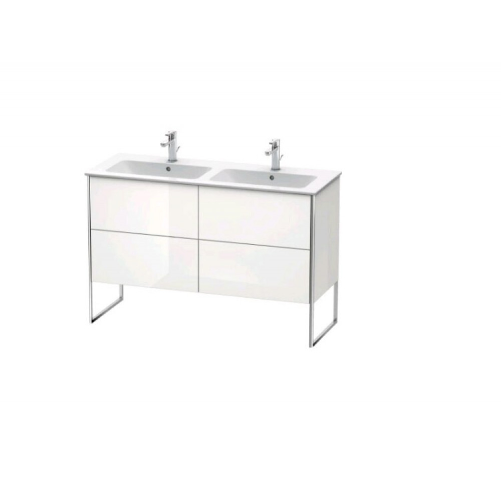Тумба под раковину, Duravit, XSquare, шгв 1280*478*832, раковина-необходимо заказать, цвет-белый глянцевый