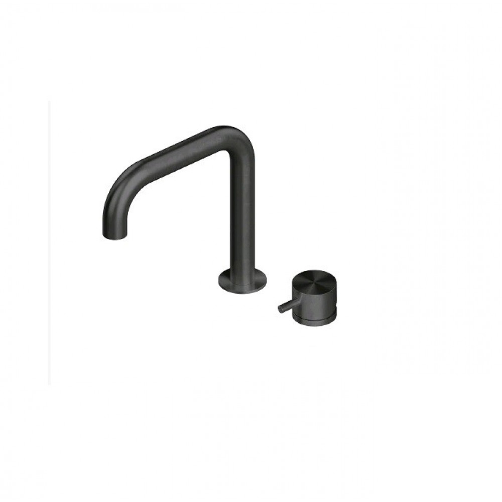 Смеситель для раковины, Quadro design, Source, цвет-золото светлое (Light Gold)