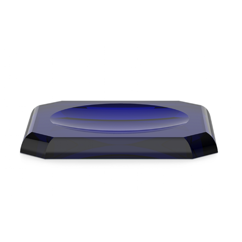 Лоток для расчески, Decor Walther, Kristall, шгв 130*230*25, цвет-Capri blue