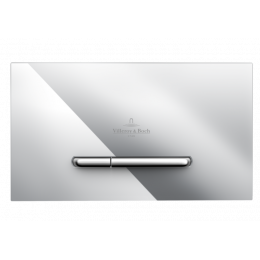 Клавиша смыва, Villeroy&Boch, ViConnect, для унитаза, шгв 253*66*145, цвет-хром