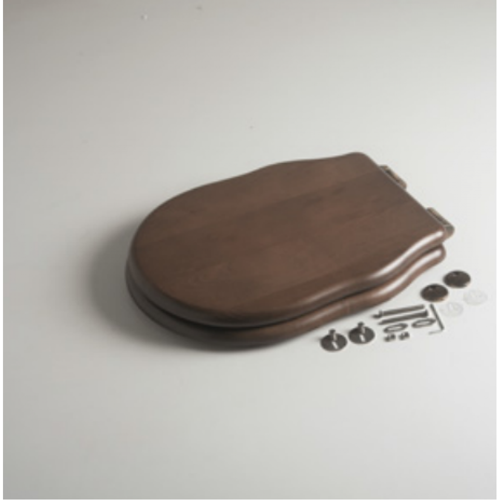 Сиденье для унитаза, Alice, Boheme, цвет-орех