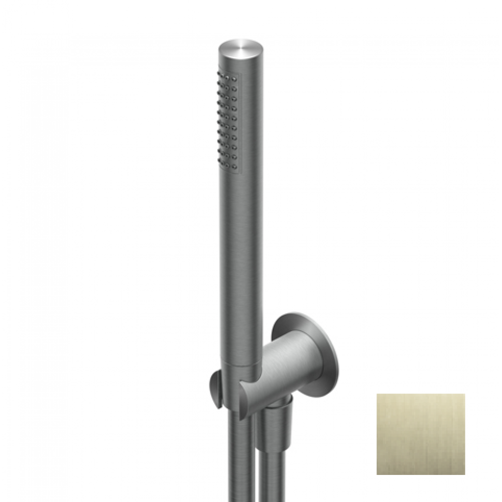 Ручной душ, Ritmonio, 23*184, цвет-Brushed Champagne Stainless Steel PVD