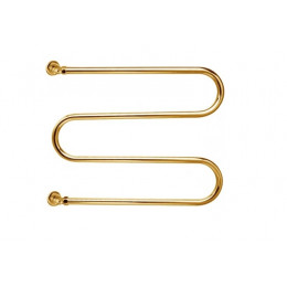 Полотенцесушитель, Margaroli, Vento, 402, шгв 600*125*530, цвет-золото