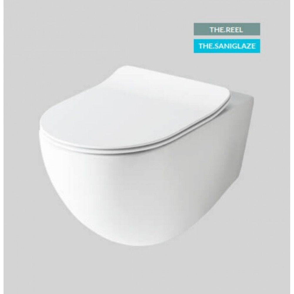 Унитаз, Artceram, File 2.0, подвесной, шгв 370*520*370, Saniglaze, цвет-белый