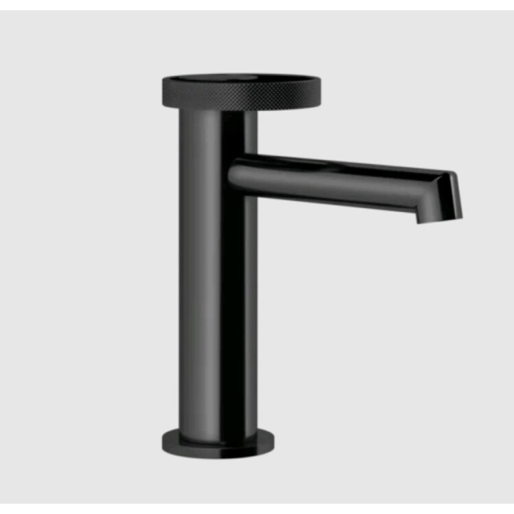 Смеситель для раковины, Gessi, Anello, цвет-Black Metal PVD