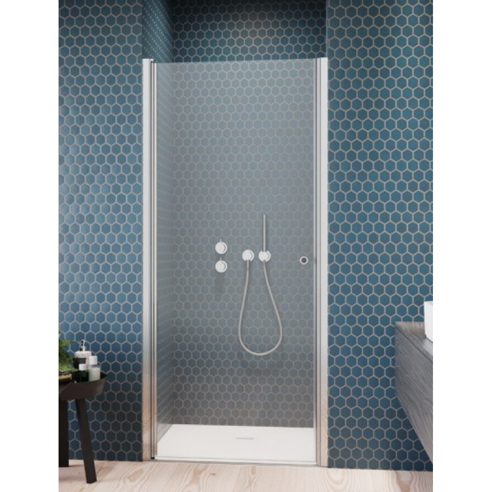 Дверь, Radaway, EOS DWJ I, шв 700*1970, петли-слева, хром, цвет стекла-прозрачный, Easy Clean