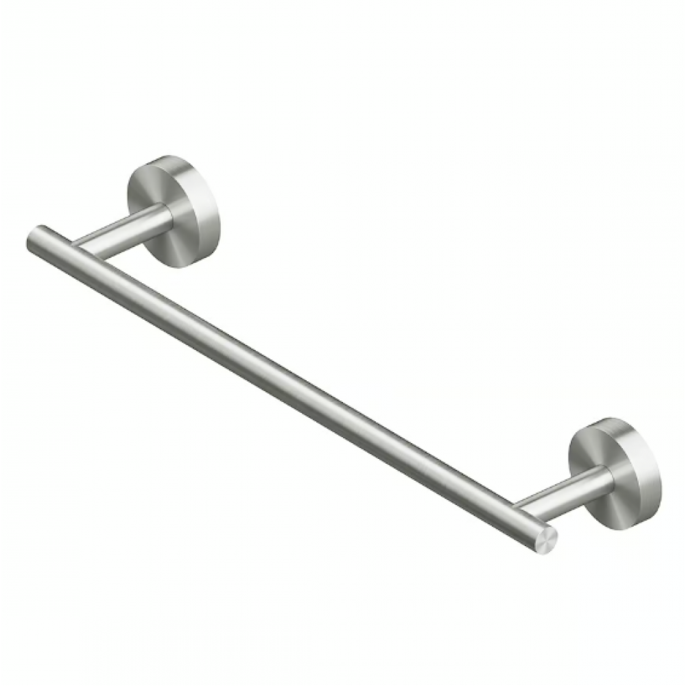 Полотенцедержатель, Quadro design, шгв 303*64*43, цвет-сталь брашированная