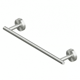 Полотенцедержатель, Quadro design, шгв 303*64*43, цвет-сталь брашированная