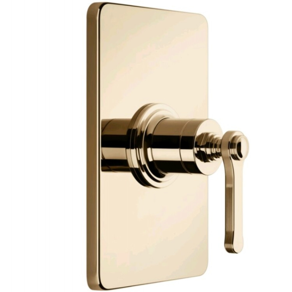 Смеситель для душа, Gessi, VENTI20, на 1 потребитель, цвет-Warm Bronze PVD