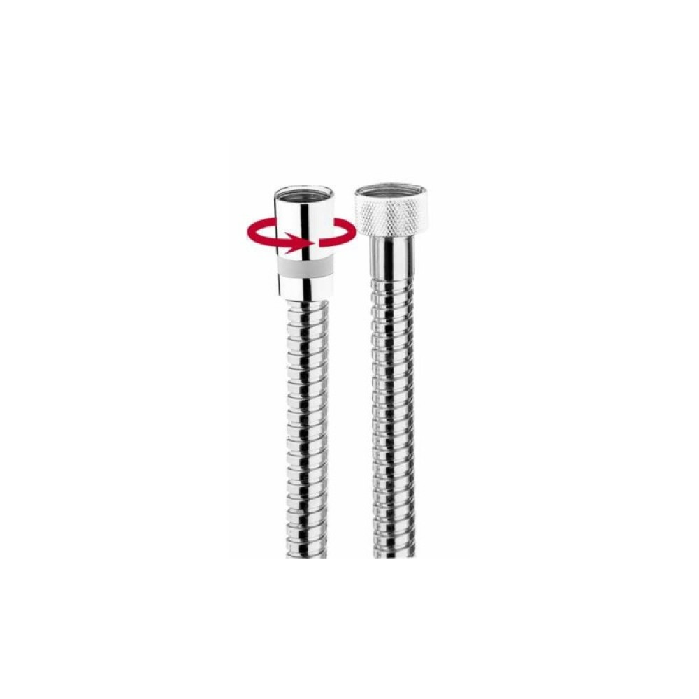 Шланг для душа, Bossini, DOPPIA , длина шланга, мм-1750, цвет-хром