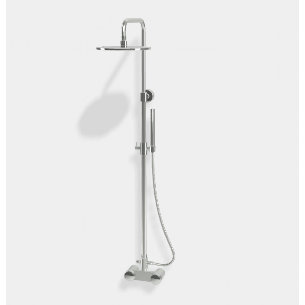 Душевая стойка, Fima Carlo Frattini, Shower column, цвет-хром