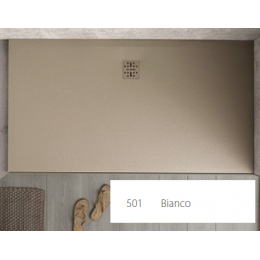 Душевой поддон, Globo, DOCCIAPIETRA, шгв 1800*900*30, с решёткой, сифоном, антислипом, BATAFORM, цвет решётки/поддона-белый