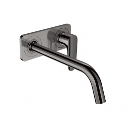 Смеситель для раковины, Hansgrohe, Axor Citterio M, цвет-полированный черный хром