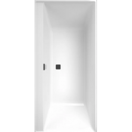 Ванна, Villeroy&Boch, Collaro, шгв 1900*900*470, цвет-альпийский белый/чёрный матовый