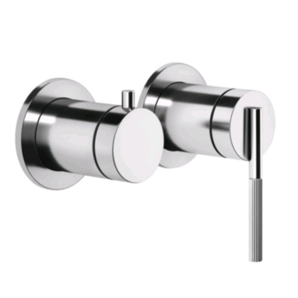 Смеситель для душа, Gessi, Ingranaggio, на 2 потребителя, цвет-хром