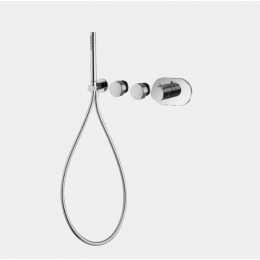 Смеситель для душа, Fima Carlo Frattini, Fimatherm, цвет-брашированное золото