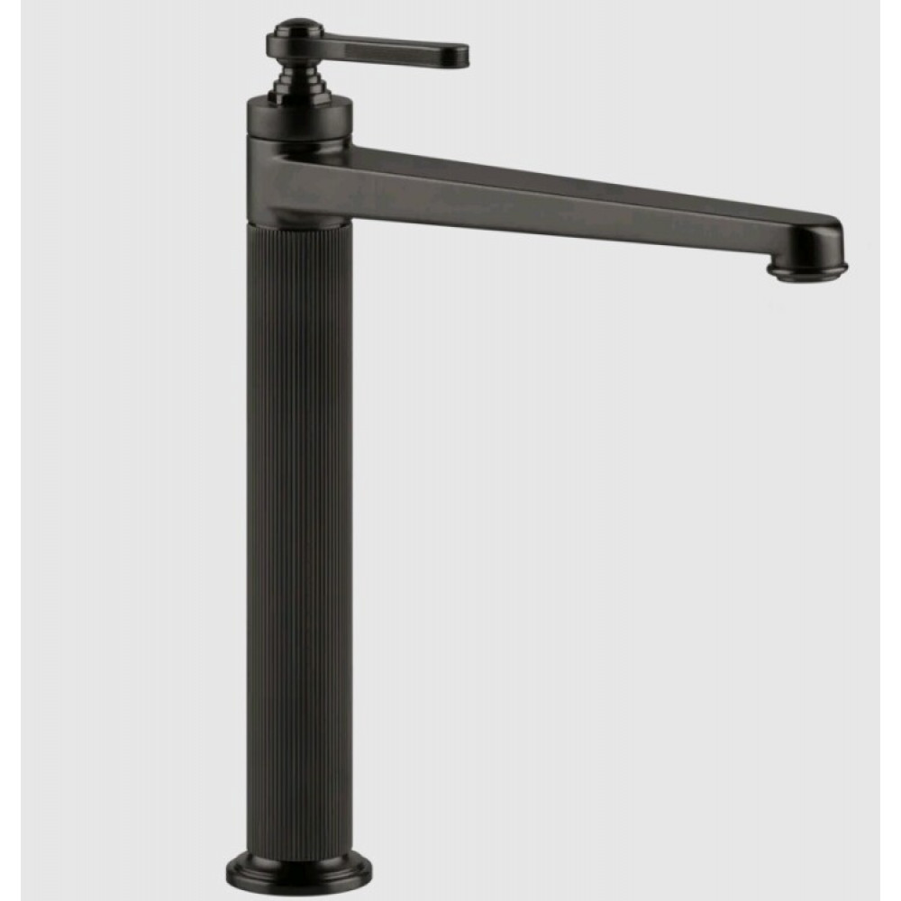 Смеситель для раковины, Gessi, VENTI20, цвет-Black Metal Brushed PVD