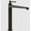 Смеситель для раковины, Gessi, VENTI20, цвет-Black Metal Brushed PVD