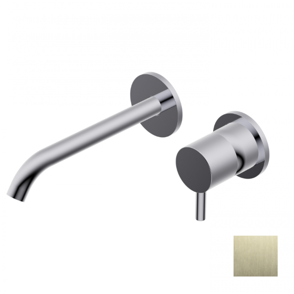 Смеситель для раковины, Ritmonio, Diametro35 S, цвет-Brushed champagne PVD