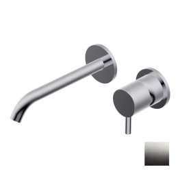 Смеситель для раковины, Ritmonio, Diametro35 S, цвет-Brushed Chrome