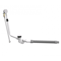 Слив-перелив, Bette, BetteMono Flow Silhouette, для ванны, цвет-белый