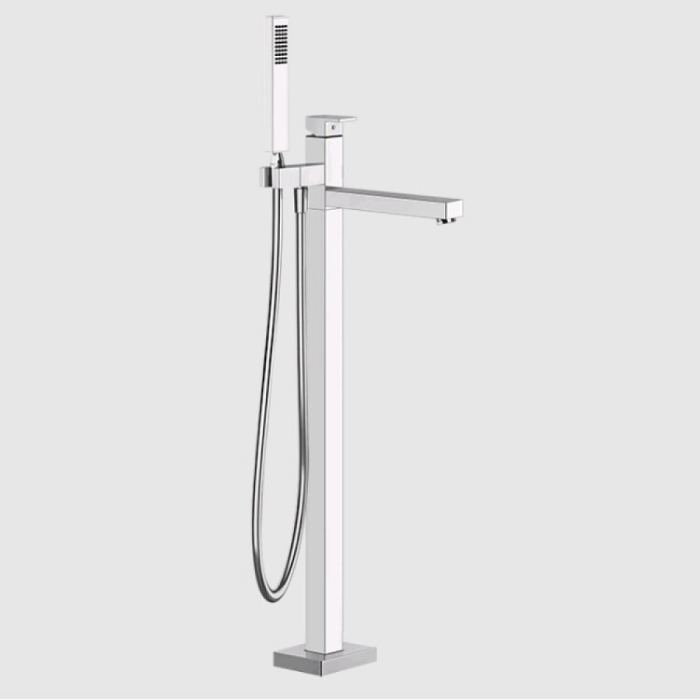 Смеситель для ванны и душа, Gessi, Rettangolo, цвет-хром