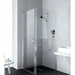 Боковая стенка душевой кабины, Kermi, Liga, ширина, мм-788, высота, мм-2000, фурнитура-серебристый глянцевый, цвет стекла-прозрачный