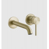 Смеситель для раковины, Gessi, 316 Flessa, цвет-Brushed Brass PVD