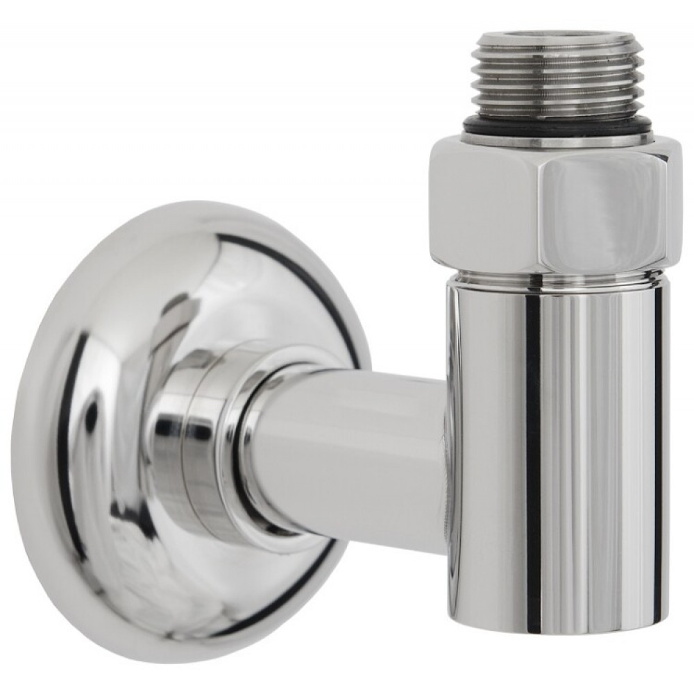 Набор комплектующих, Сунержа, Стилье, G 1/2" НР х G 1/2" НР, угловой, цвет-сталь без покрытия