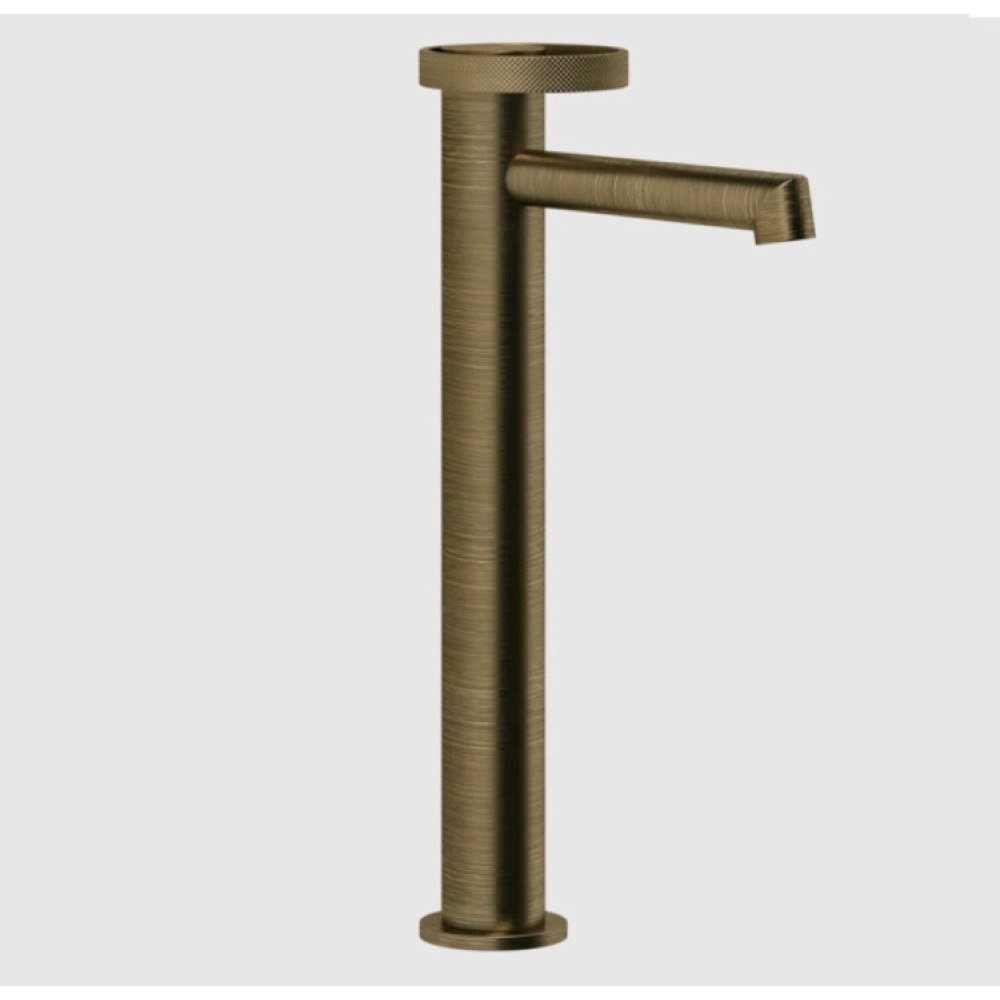 Смеситель для раковины, Gessi, Anello, цвет-Antique Brass