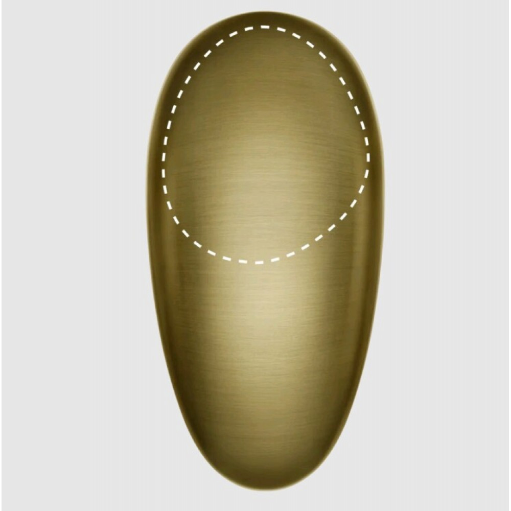 Смеситель для раковины, Gessi, Equilibrio, цвет-Brushed Gold PVD