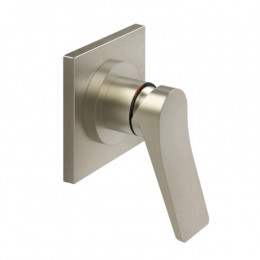 Смеситель для душа, Gessi, Rilievo, на 1 потребитель, цвет-Finox Brushed Nickel