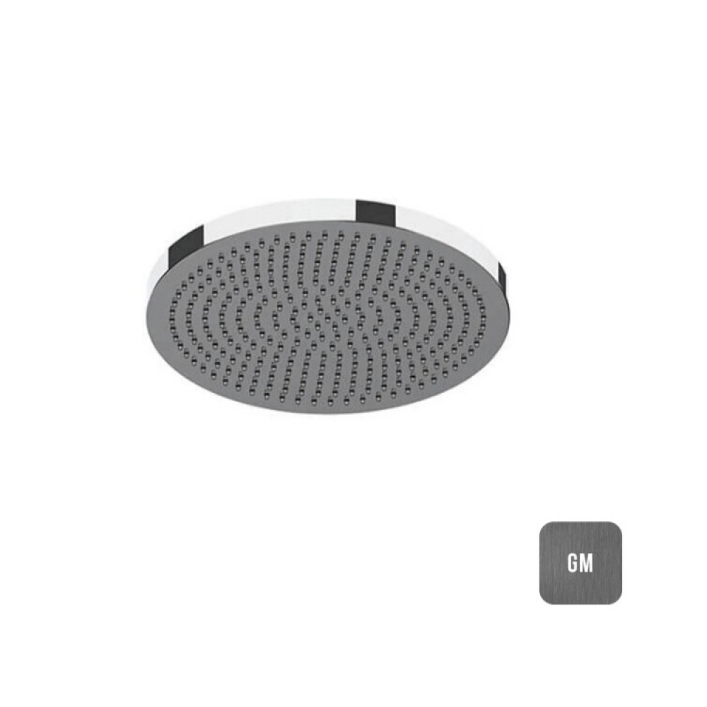 Верхний душ, Almar, Velvet, 230*230, цвет-Gun Metal Brushed PVD (Товар заказной, возврату не подлежит)