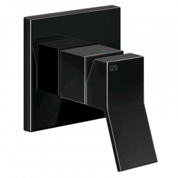 Смеситель для душа, Gessi, Rettangolo K, на 1 потребитель, цвет-Black Metal PVD