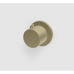 Вентиль, Fima Carlo Frattini, Flo, переключающий (дивертор), 1/2", цвет-шампань брашированная