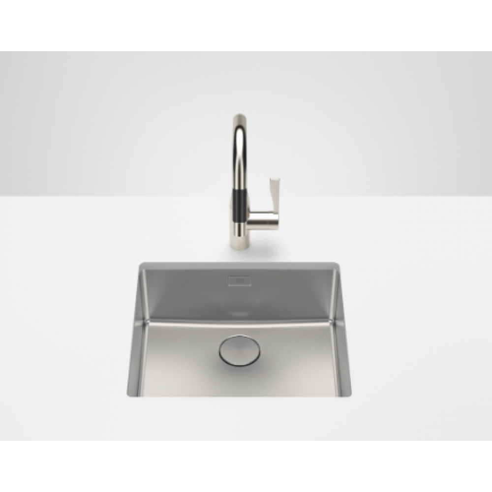 Мойка, Dornbracht, шгв 490*440*196, отверстия для смесителя-отсутствуют, цвет-сталь